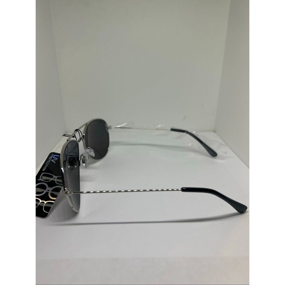 Patriotic Aviator Sunglasses American Flag Lens UV Protection Unisex - Picture 3 of 4